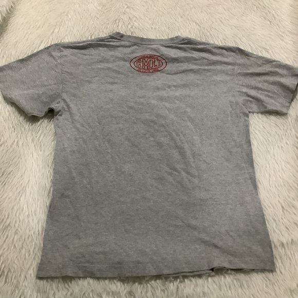 Retro vintage Lucha libre men’s distressed gray t shirt size large - Picture 6 of 7